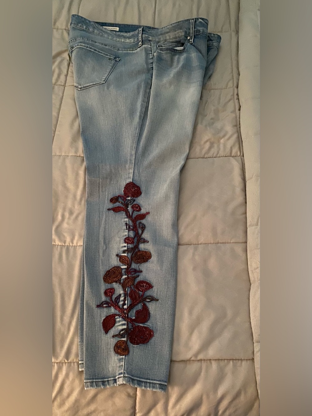NWOT Light Blue Boot Cut Jeans 20W